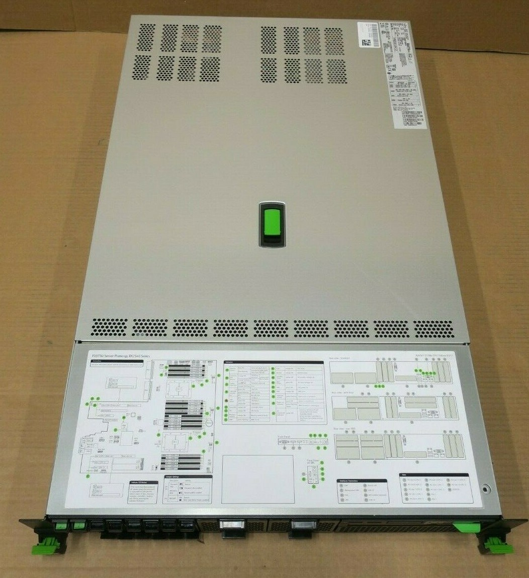 Fujitsu Primergy RX2540 M4 20Core Gold 6148 2.4GHz 16GB Ram 1.8TB Storage Server