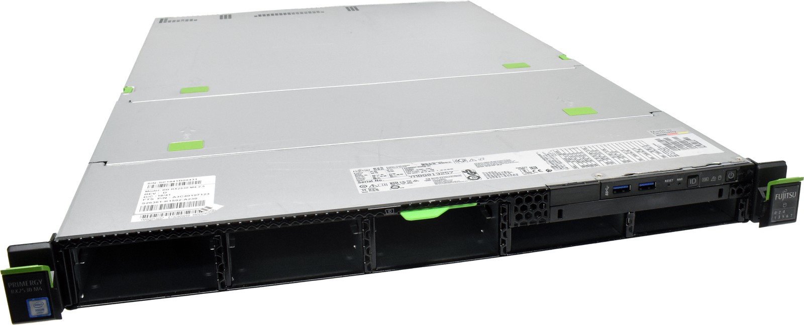 Fujitsu A3C40197123 Primergy RX2530 M4 Server No CPU No RAM 1xHS 4x SFF 2.5