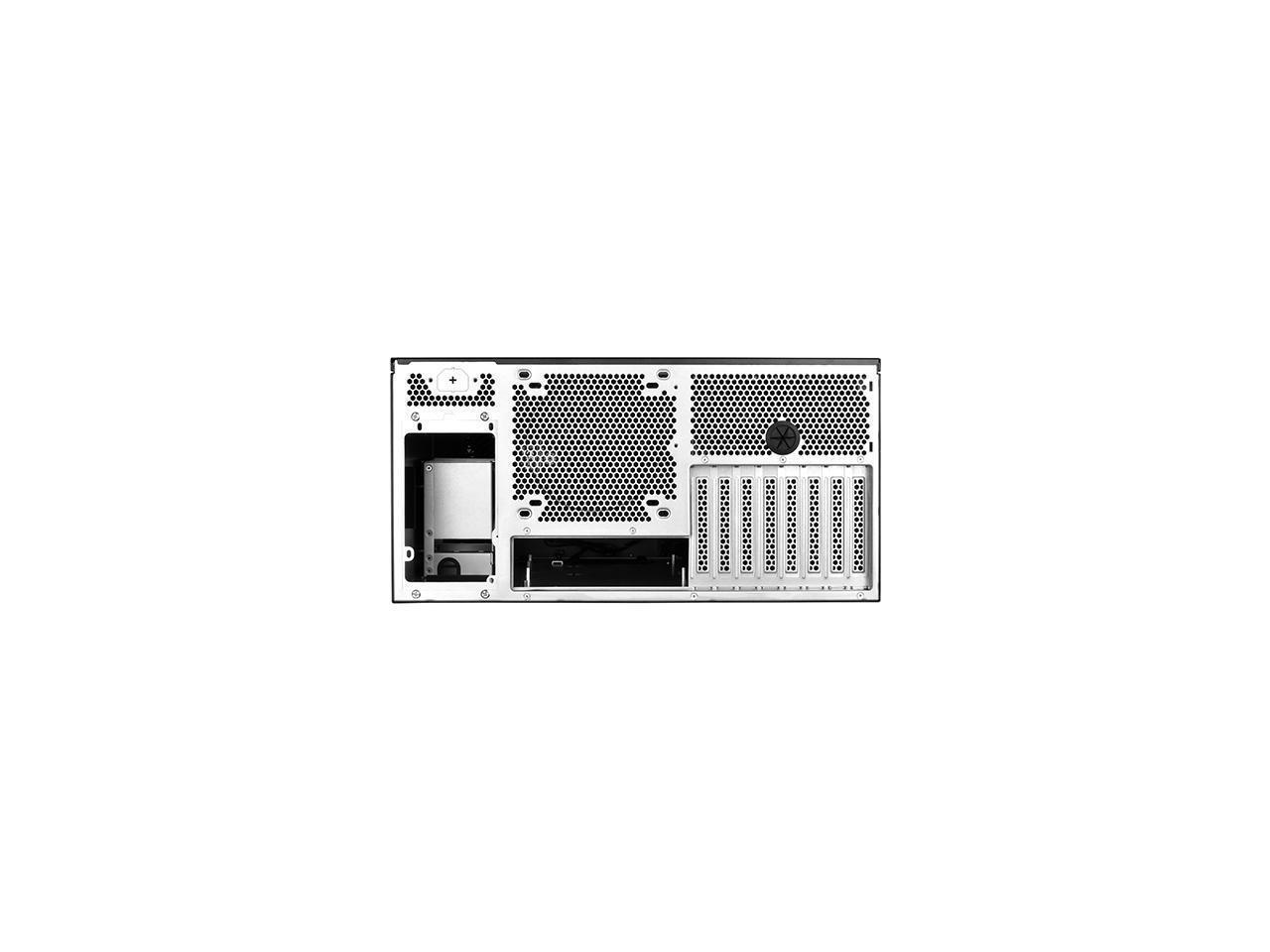 RM51 5U rackmount server chassis with dual 180mm fans and enhanced liquid coolin
