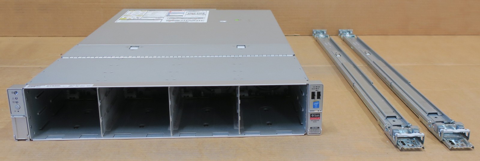 Sun Oracle X4-2L-BASE-12 – 12 x 3.5″ LFF + 2 x 2.5″ 2U 2 x PS + Rails 2U Server