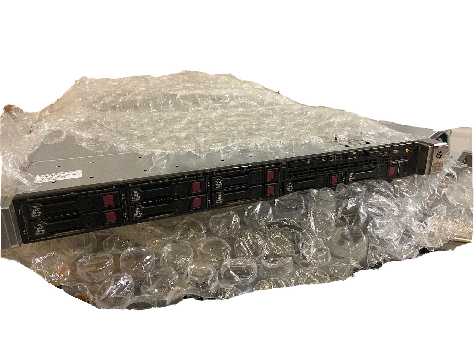 HP DL360P G8 1U SFF Server 1x E5-2650 96GB 8x 600 GB SAS 10K P420i