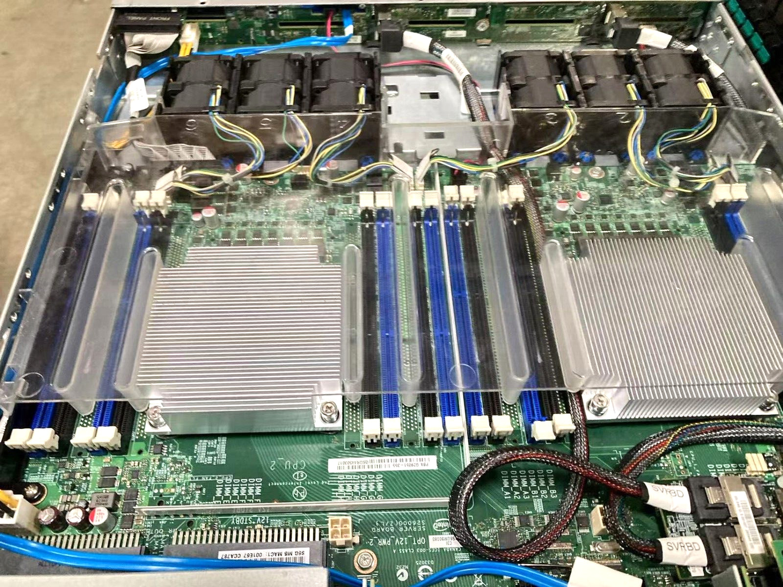 EMC Recoverpoint Gen 5 Server KYBFP Barebones Chassis w/ 2x Xeon E5-2620 2x 750W