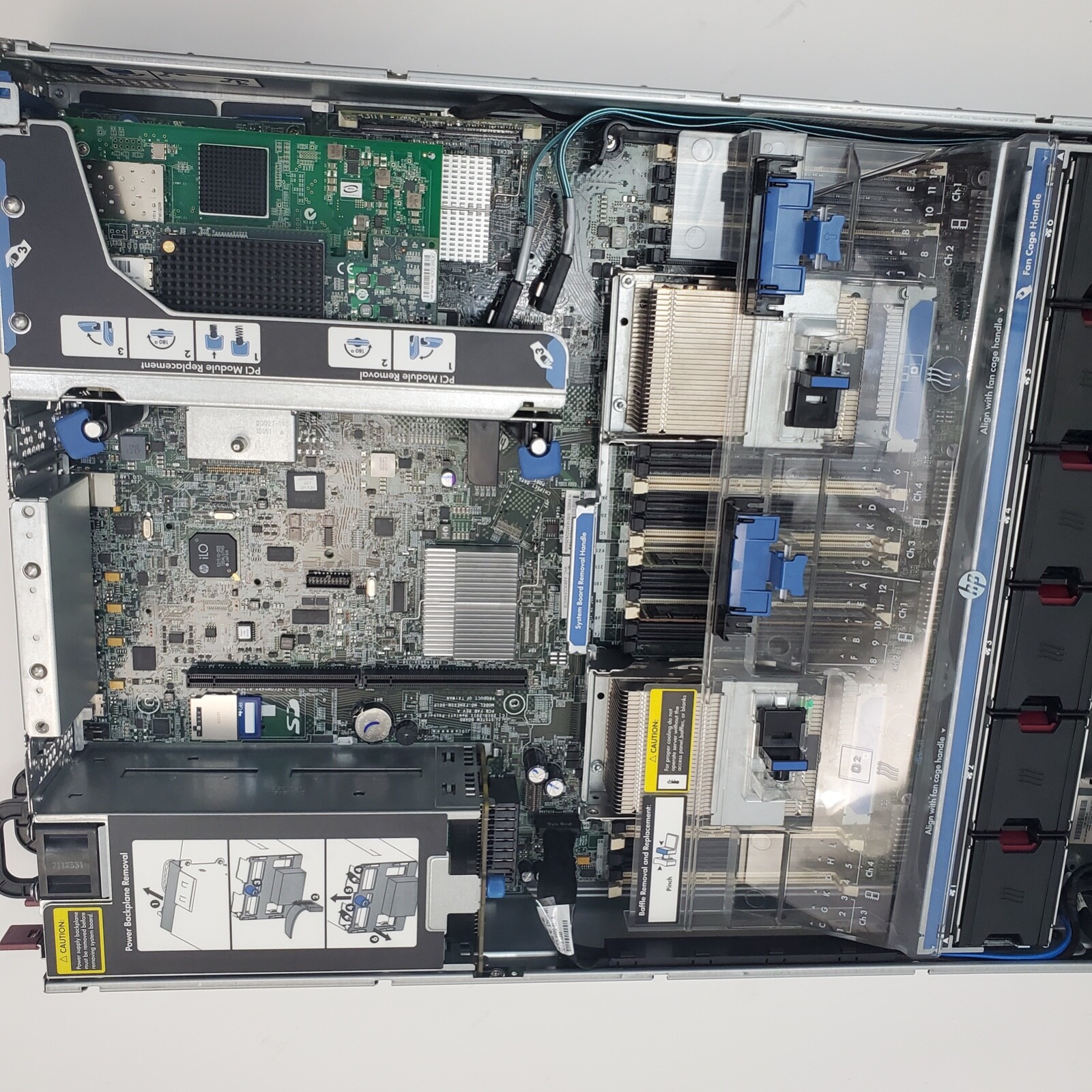 HP ProLiant DL380p G8 Server 2X Intel Xeon E5-2643@3.3Ghz 32GB RAM 876GB 15K SAS