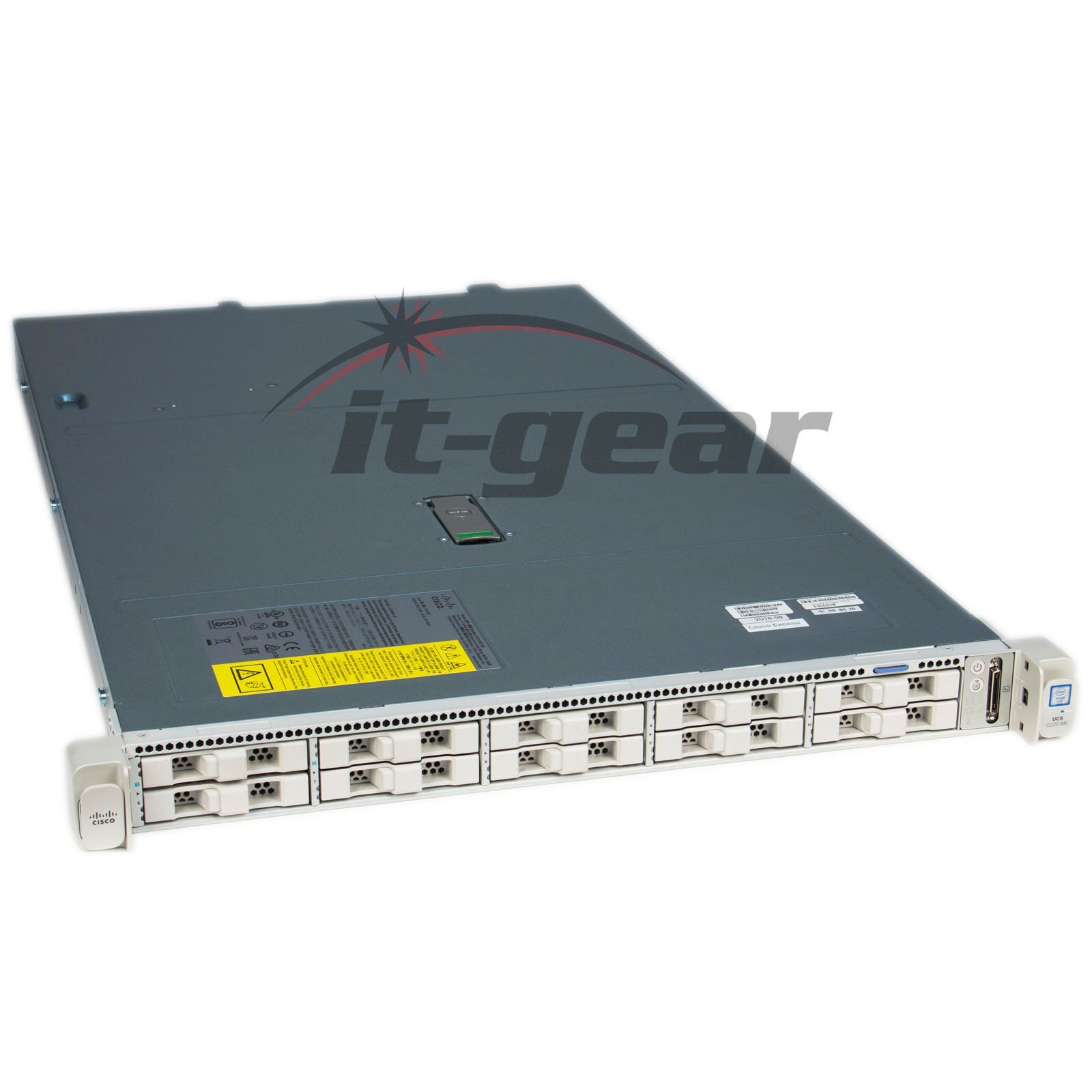 Cisco UCS UCSC-C220-M5SX, 2x PLATINUM 8160, 512GB RAM, 2x 240GB SATA SSD
