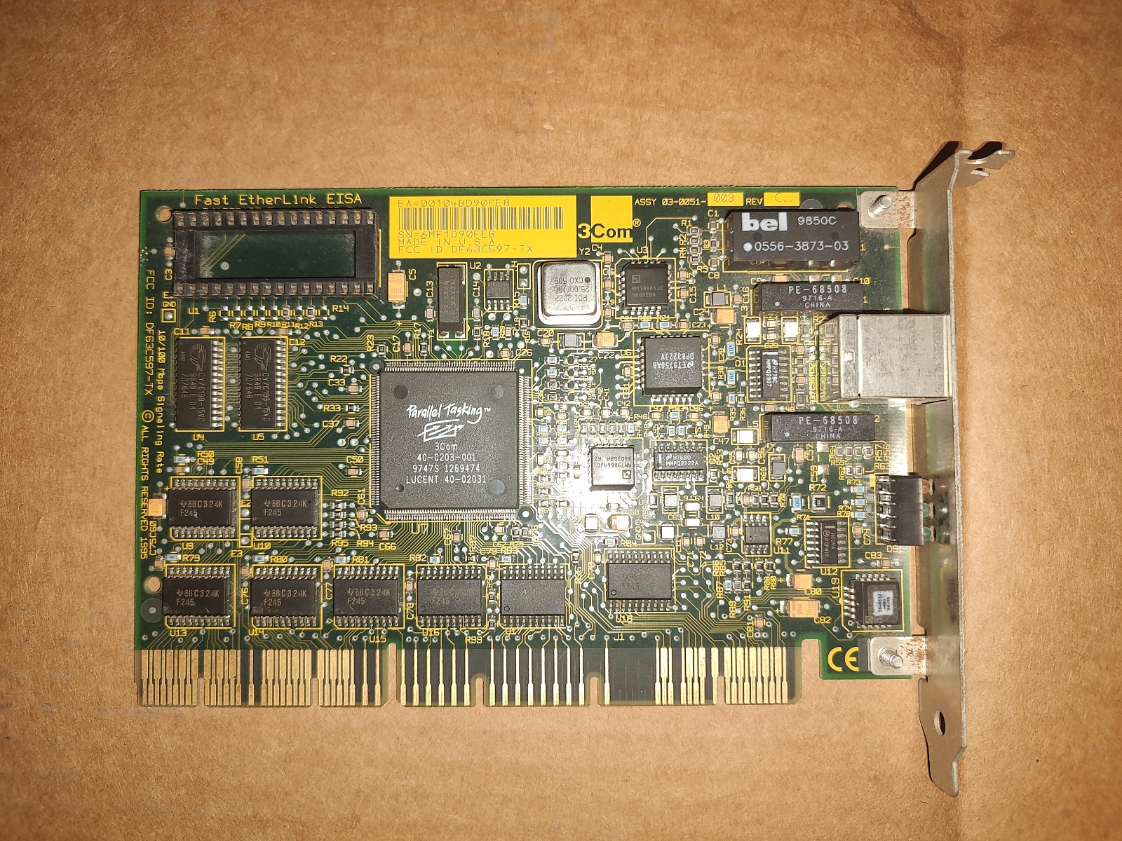 3Com 3C597-TX Fast Ethernet 32-bit Eisa Network Adapter