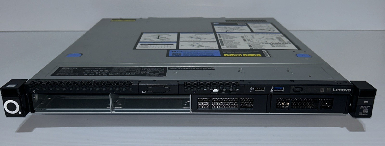 Lenovo ThinkSystem SR250 Server 7Y51 Xeon E-2134/16GB Ram 530-8i Raid No HD