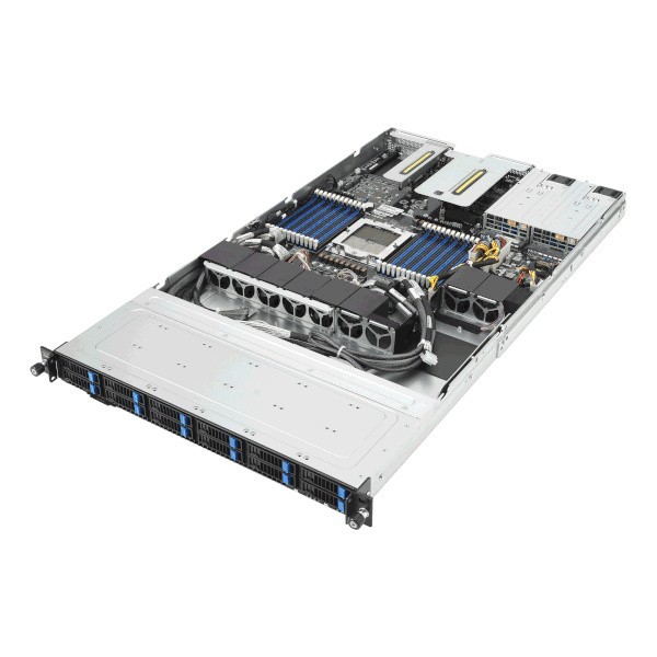 New Asus 1U 12SFF NVMe AMD Server 1x EPYC 9254 24-Core 2.9GHz 32GB DDR5 RAM