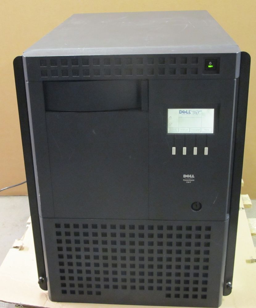Dell PowerVault 136T Tape Library +2x LTO-2 Tape Drives