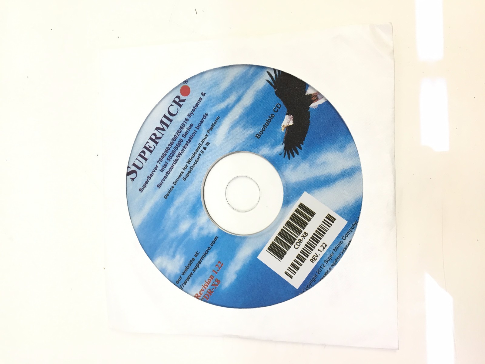 SuperMicro SuperServer 6036ST-6LR Accessory Kit w/ Rails