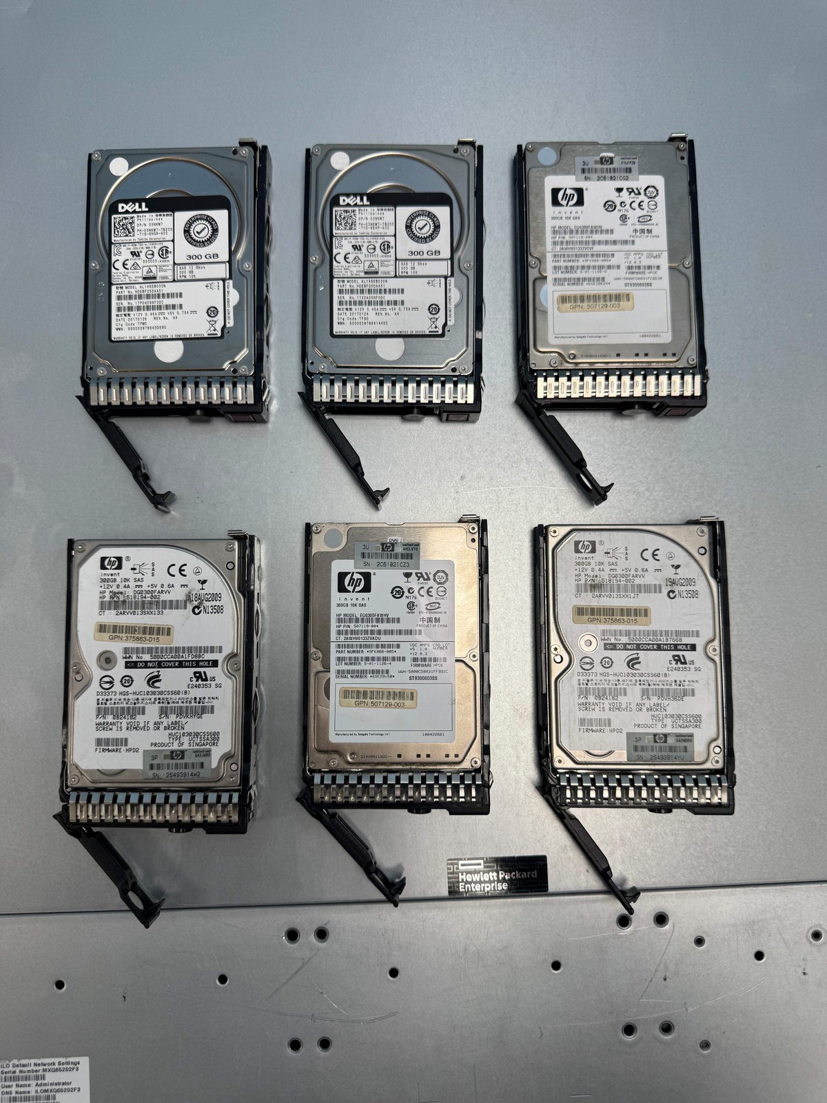 HP ProLiant DL380 Gen9 HSTNS-2145 Server 6x 300GB SAS 16GB RAM Used