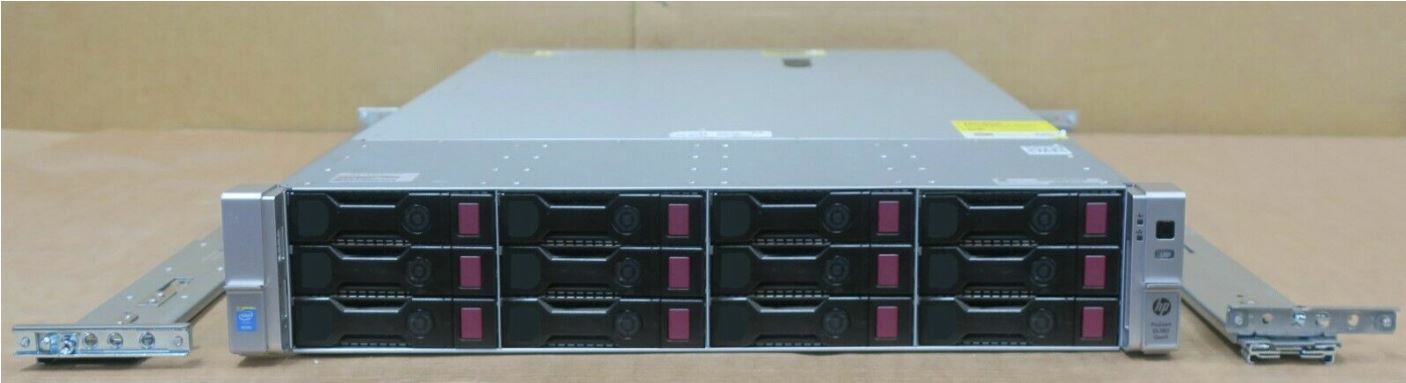 HP DL380 Gen9 G9 2x 6C E5-2620v3 2.4GHz 128GB DDR4 Ram 12x 4TB = 48TB 2U Server