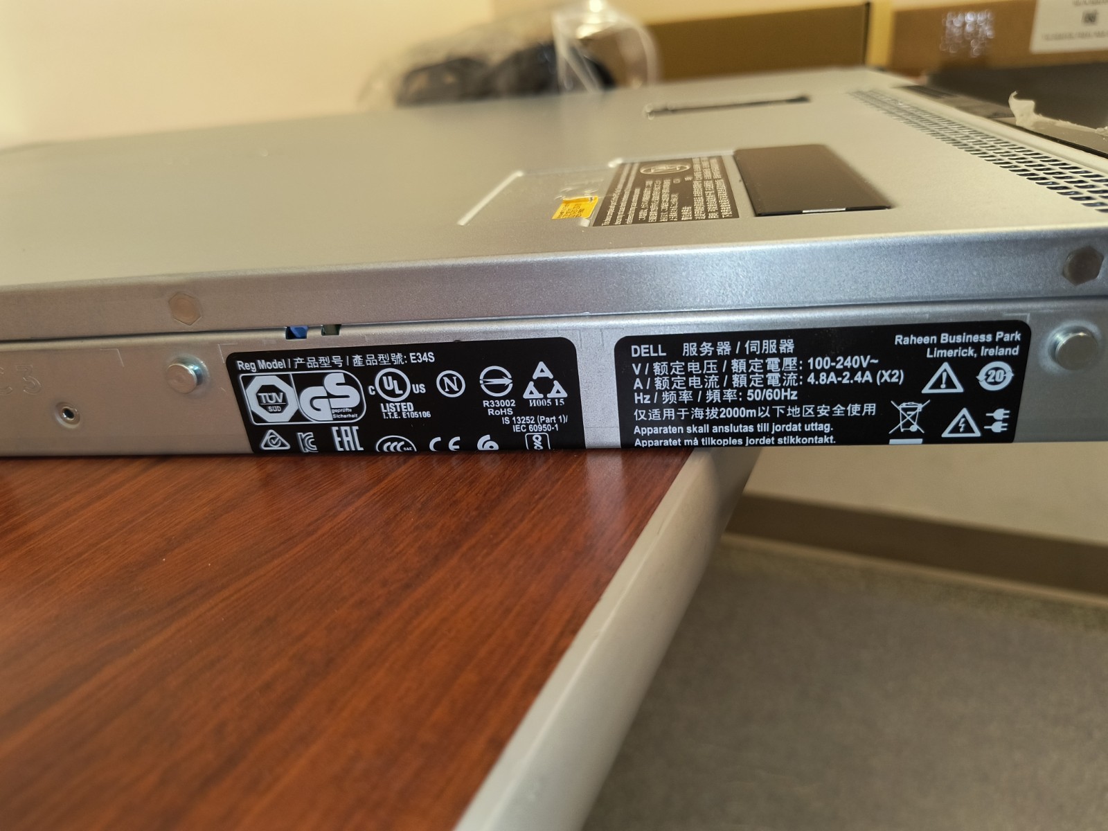 Dell E34S Enterprise Server