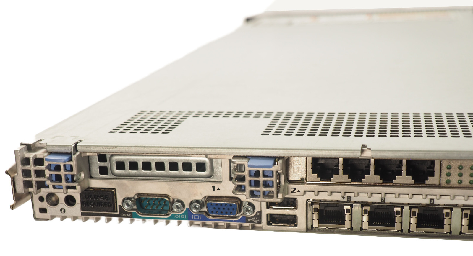 Dell PowerEdge R620 Xeon E5-2620 2.0GHz 32GB PC3-12800R x2 PSU x2 500GB HDDs
