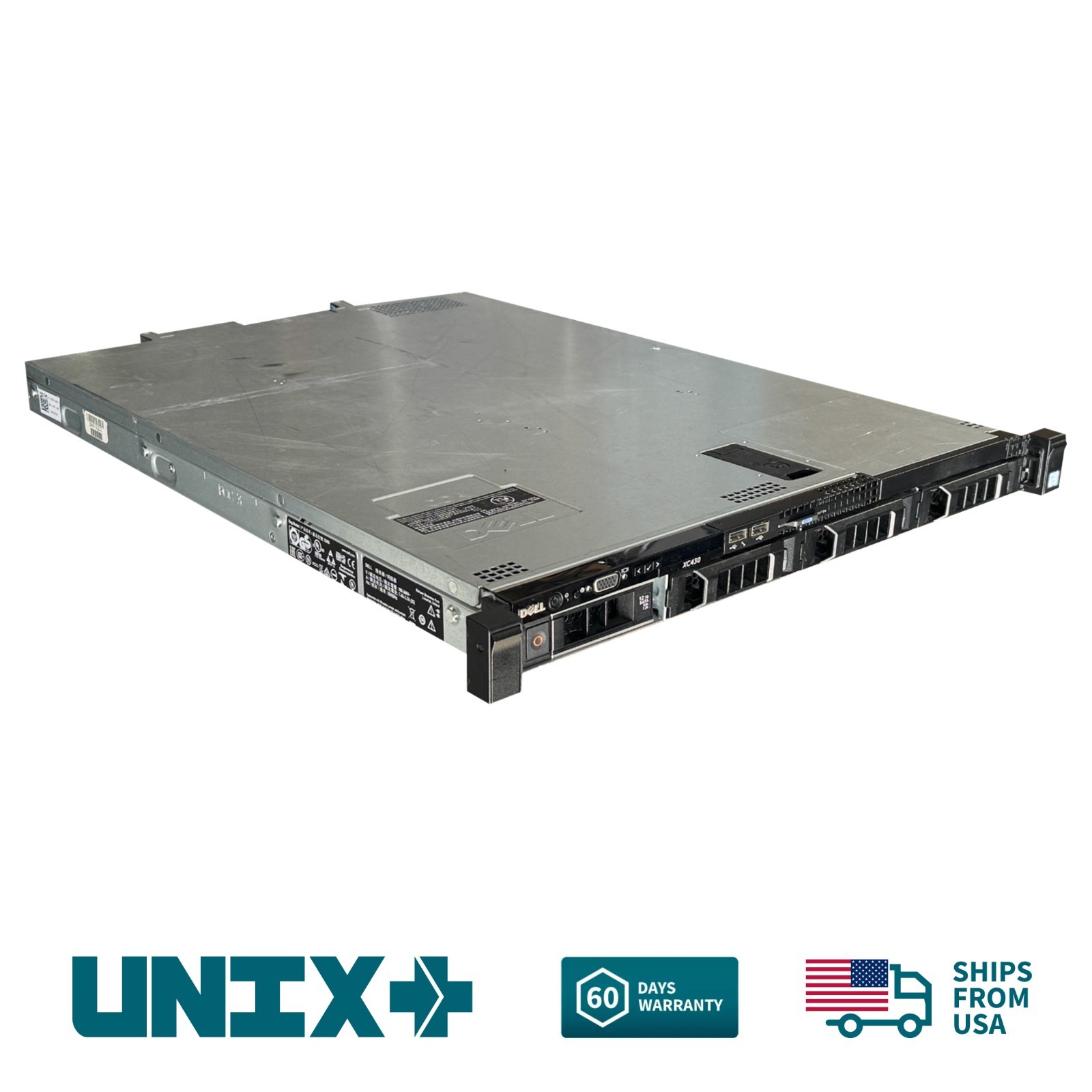 Dell Poweredge XC430 Server 4Bay 3.5″ Server 2x E5-2620 V3 H330 2x PSU NO Memory