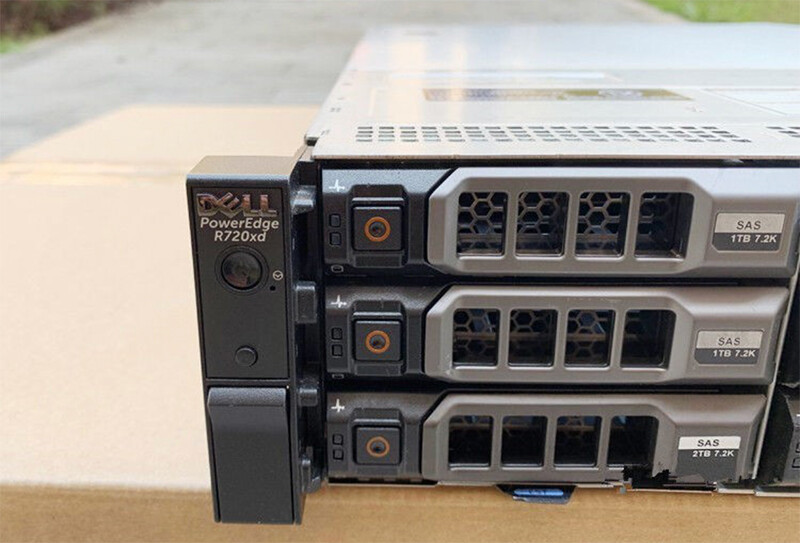 Dell PowerEdge R720xd Server + 2x 2.1G E5-2620V2 12 Core +16G ECC + H310 RAID1,0