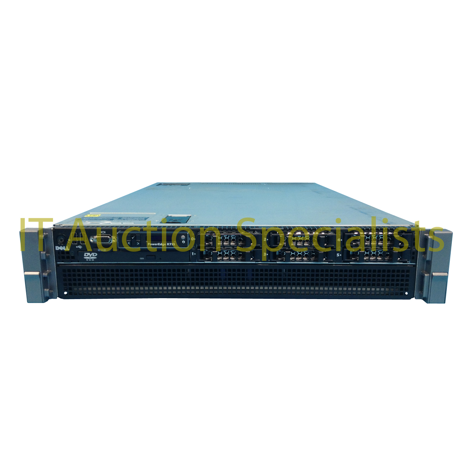 Poweredge R715, 2 x 8C Opteron 6128 2.0Ghz, 128GB, 2 x 146GB, 2 x 750W, H200