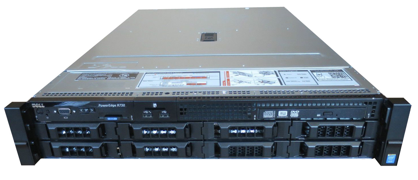 New Dell PowerEdge R730 2x 12-Core E5-2650v4 2.2GHz 32GB Ram 2U Tesla M10 Server