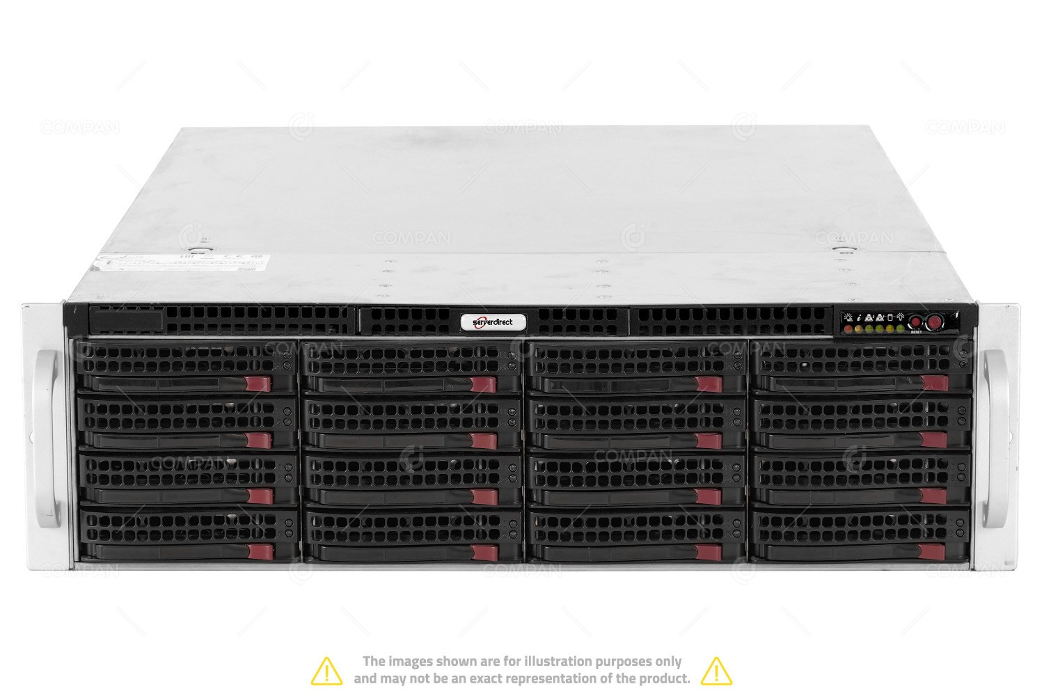 Supermicro 6039P-E1CR16H 2x Xeon Silver 4116 384GB RAM WITH DRIVE TRAYS