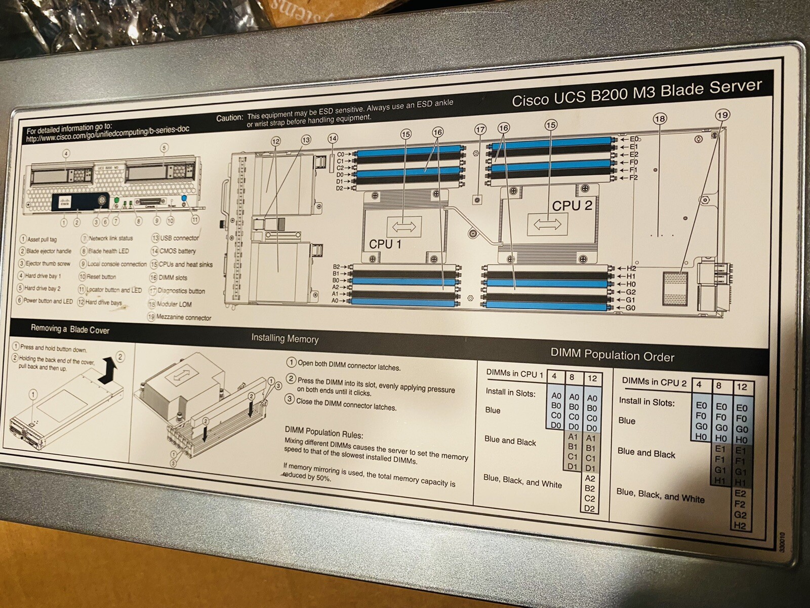 Cisco UCSB-B200-M3 UCS B200 M3 Blade Server