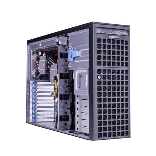 Supermicro SYS-740GP-TNRT Server 8X3.5″/2x Gold 6330N 28Core/128G/RTX 4090 GPU
