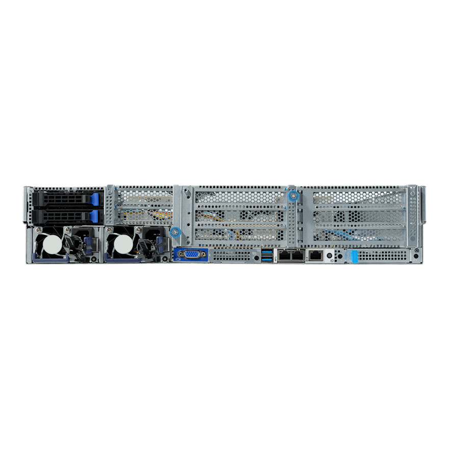 Gigabyte Rack Server R282-Z92 24x U.2 2x 2.5″ 2x 1600W For AMD EPYC No Disk /RAM