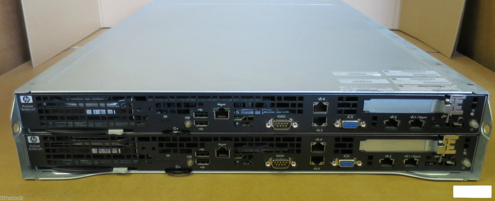 HP ProLiant z6000 2U 2 NODE chassis 2 x SL165z G7 Servers 48 CPU CORES 192GB RAM
