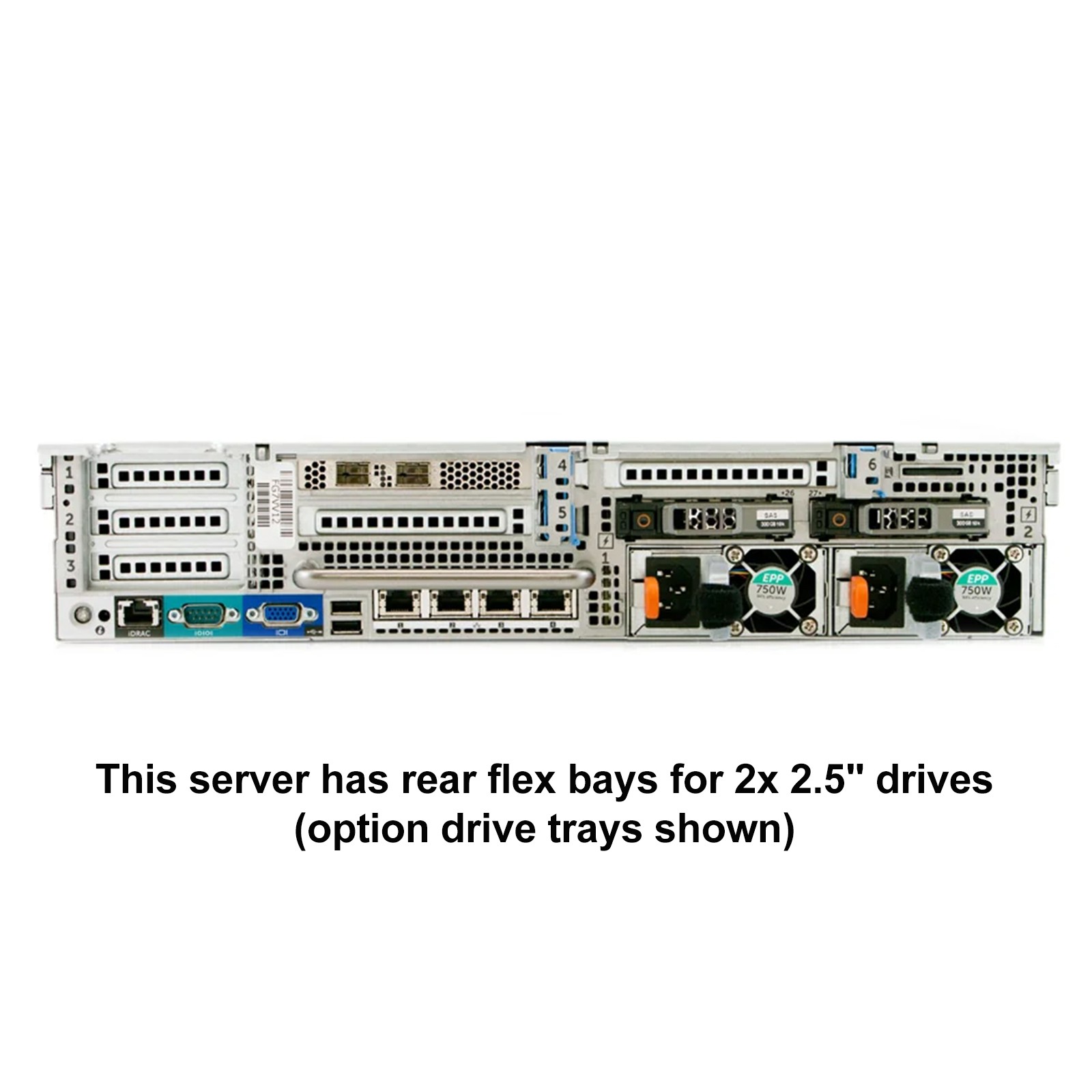 Dell PowerEdge R730XD Server 2x E5-2699 V3 = 36 Cores H730P 128GB RAM 4x 1TB SAS