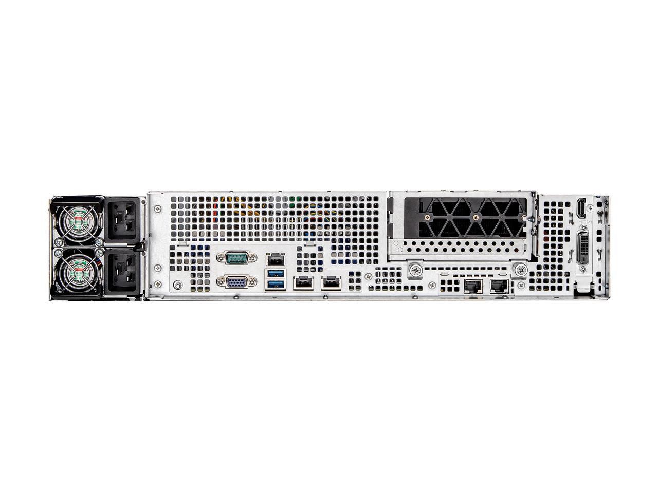 ASRock 2U4GROME 2U EPYC Server Barebone with 4 GPU Slots and Dual 10G LAN