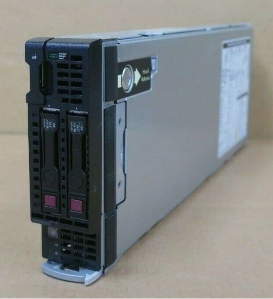 HP ProLiant BL460c G9 GEN9 2x 12C E5-2690v3 256GB Ram 2x 146GB HDD Blade Server