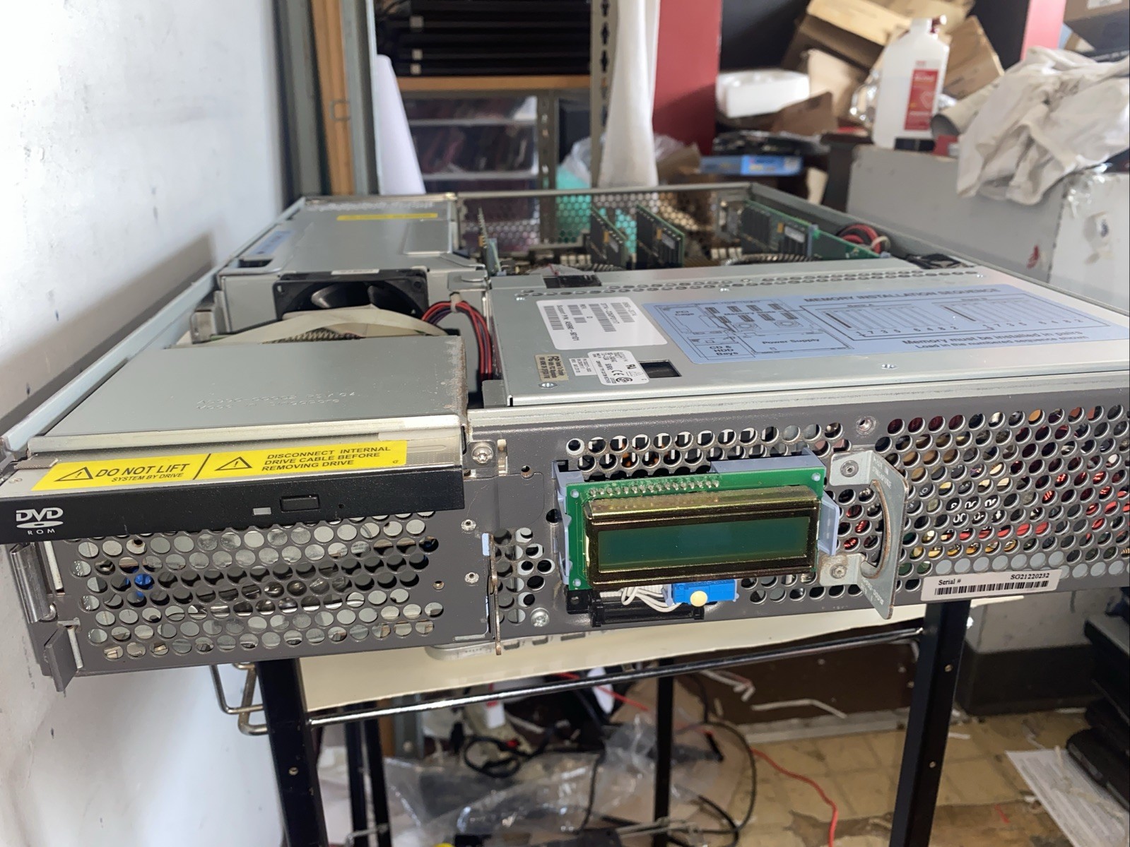 HP A5990A Visualize J6000 Workstation, Dual 552Mhz CPU, 4GB Memory