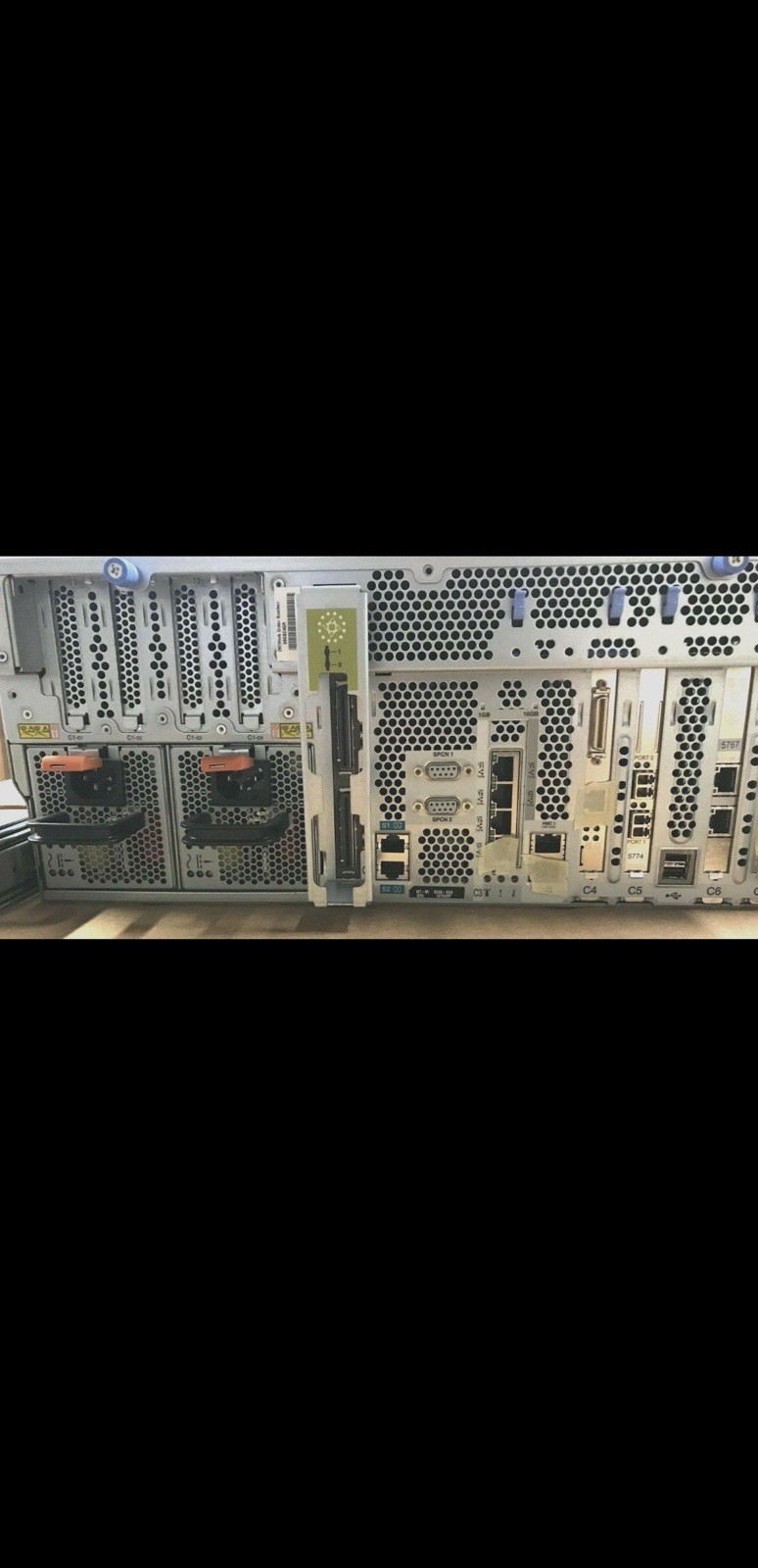 IBM P740 SERVER 8 CORE 3.3 GHZ 256G RAM 5 146GB SAS DRIVES