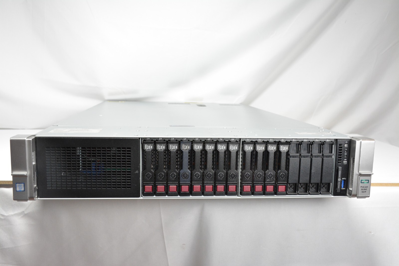 HP HPe DL560 G9 Gen9 4x Xeon E5-4640 V4 2.10GHz 48C 256GB 16X1TB 7.2k P840