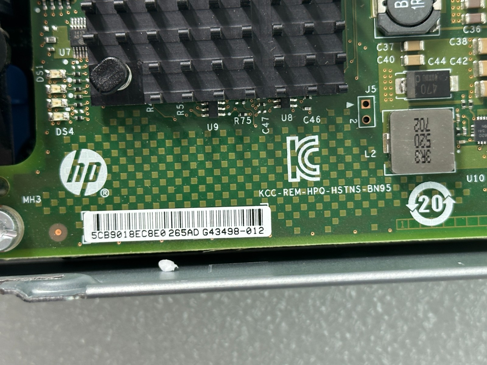 HP ProLiant BL460c Gen10 Barebones System P204i-b No RAM/HDD/CPU Blade Server 🚚