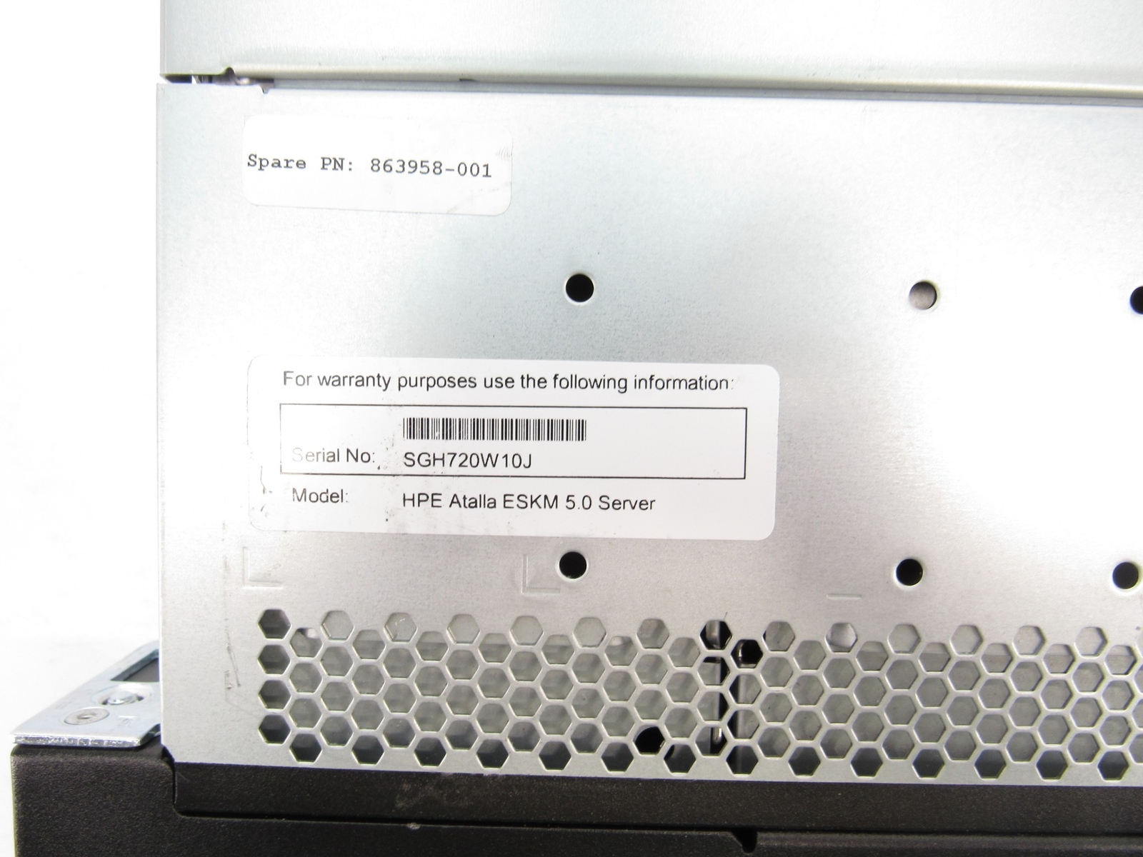 HPE Atalla 5.0 863958-001 8 Bay Xeon E5-2620 v3 2.40Ghz 32GB RAM 2x 500W