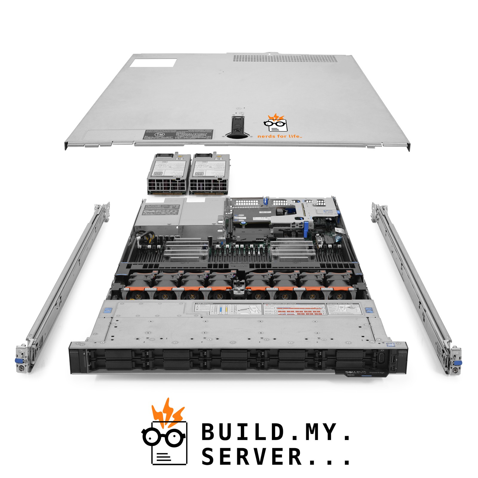 Dell VxRail E560 10B SFF Server 2.10Ghz 48-Core 384GB RAM + 10x Caddies + Rails