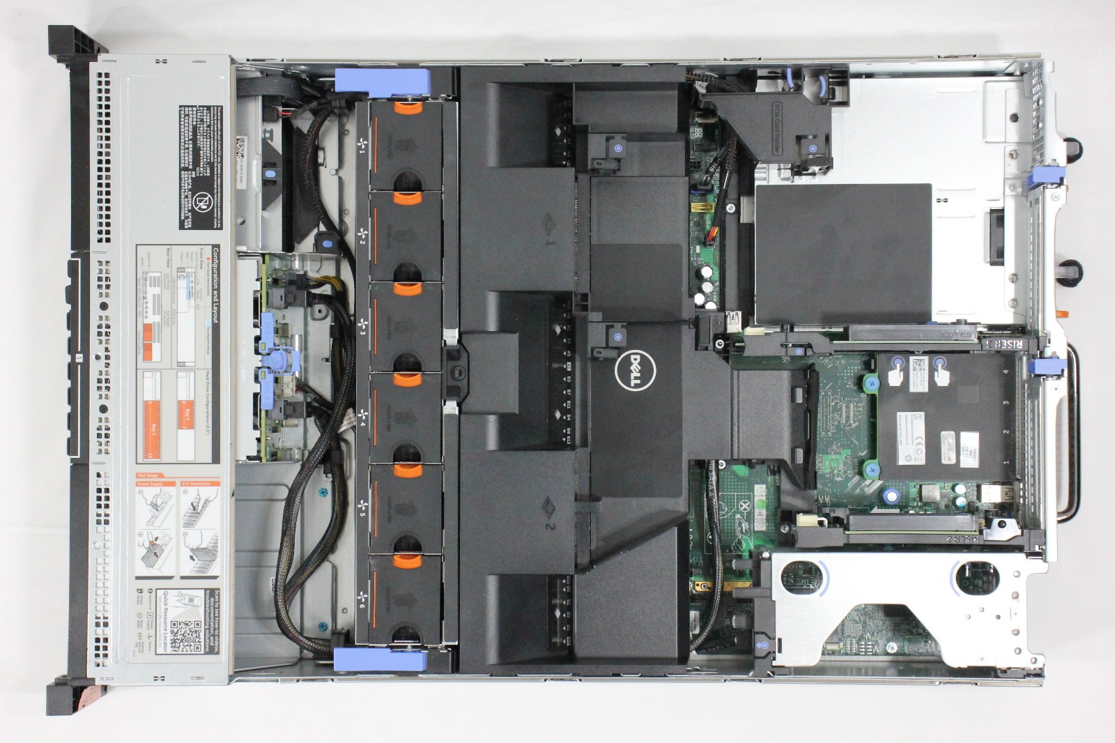 Dell PowerEdge R730 8-bay SFF, 2* E5-2683v3, 80GB DDR4-2133, w/ iDRAC8 & Caddies