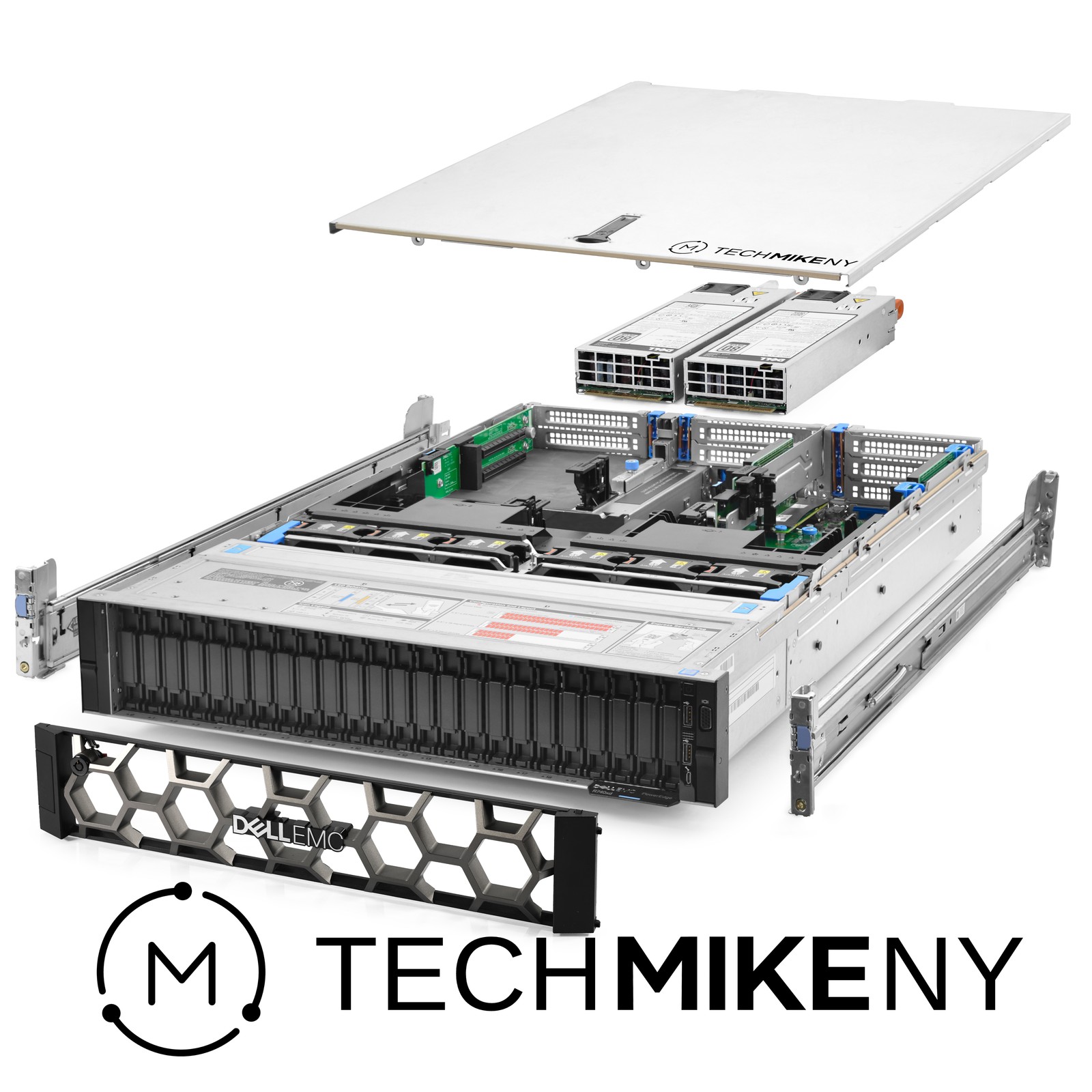 Dell PowerEdge R740xd Server 24B 12-NVMe 3.10Ghz 40-Core 256GB RAM 17TB Storage