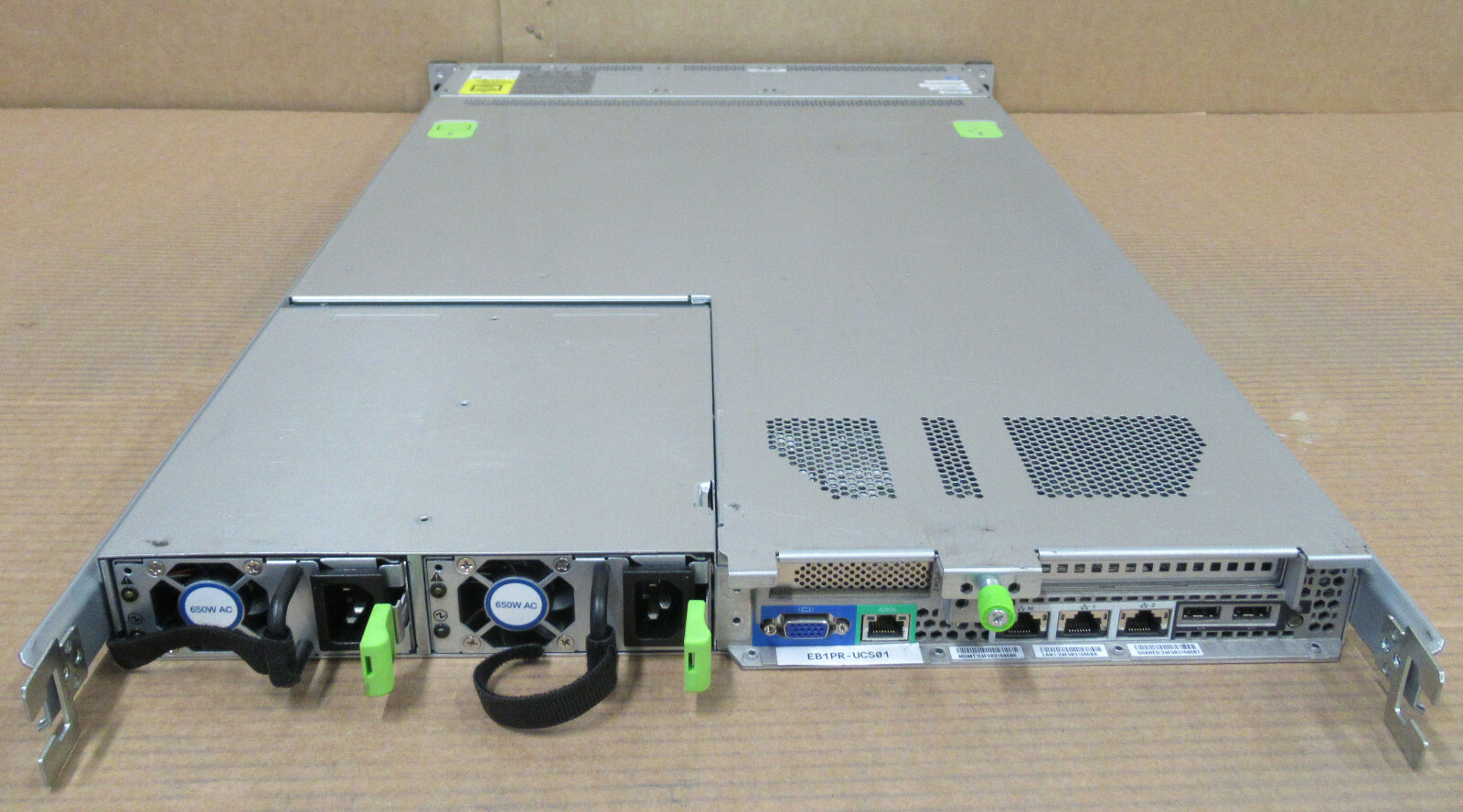 Cisco UCS C220 M3BE 2x E5-2609 2.4GHz 32GB RAM 2TB HDD RAID 9271-8i 1U Server