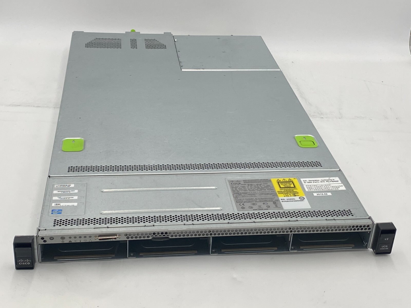 Cisco 1U UCS C220 M3 4 Bay Server 2x Xeon E5-2640 12 Core 2.5Ghz 32GB RAM
