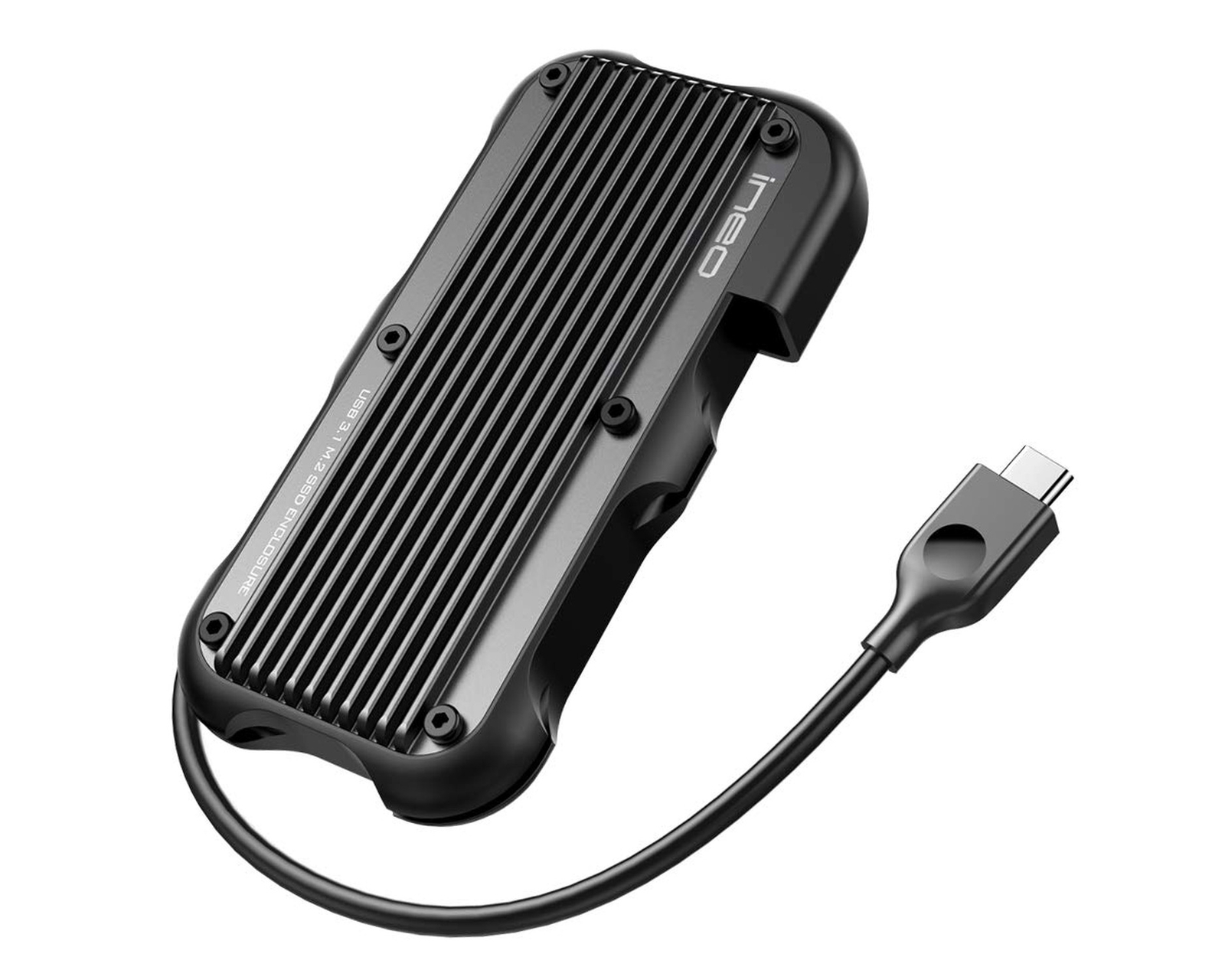 ineo M.2 NVMe (PCIe) USB 3.2 Gen 2 Type-C Rugged Waterproof Shockproof Alumin…