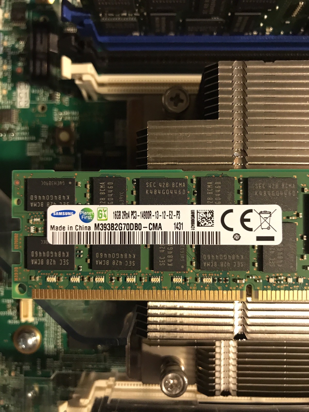 Cisco B200 M3 2x E5-2670V2 10 Core 8x 16GB=128GB Ram Blade Server VIC1240 14900R