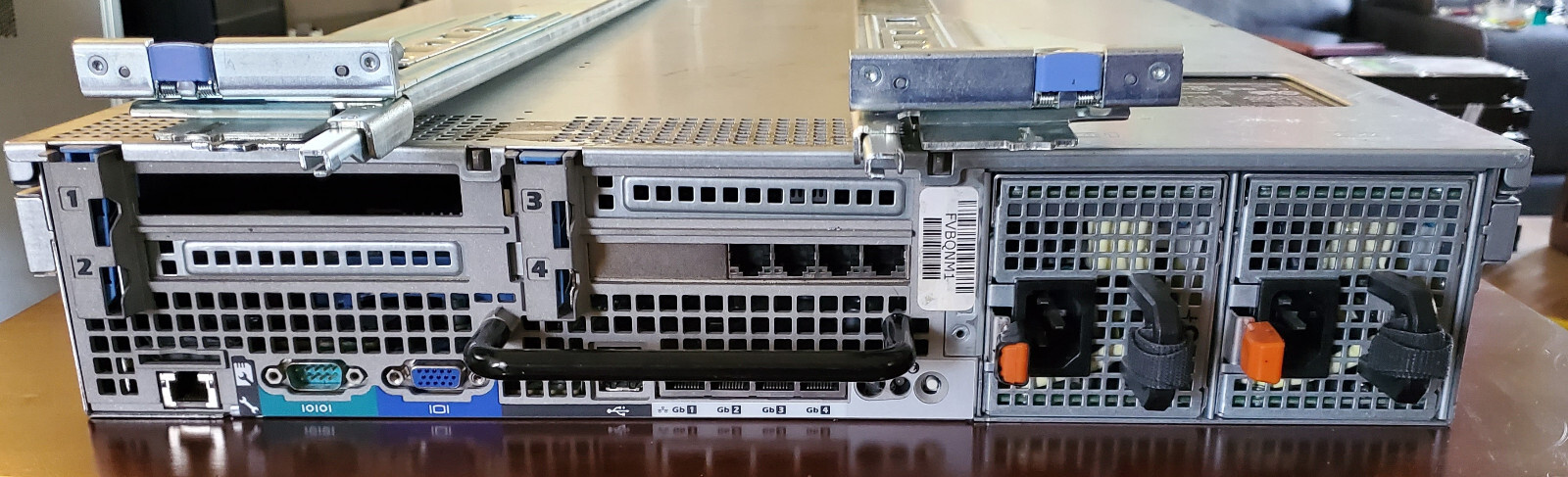 Dell PowerEdge R710 SFF 2U, 2x Xeon X5660/96GB/2xHDD w/RAILS *Read Description*