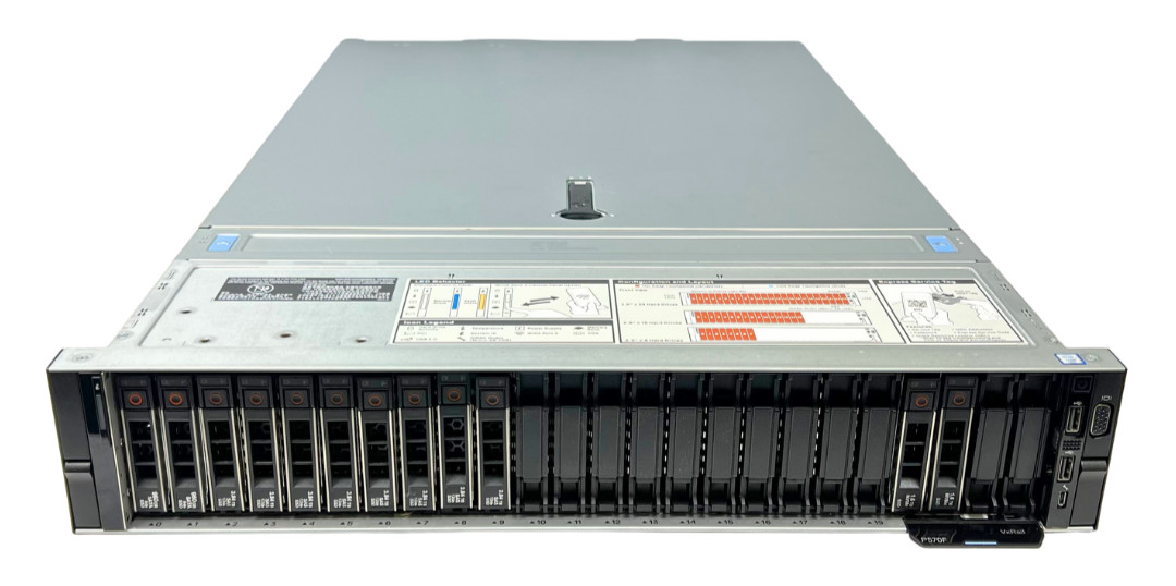 Dell VxRail P570F 24SFF 48-Cores – 2x Platinum 8268 2x 240GB SSD 2x 1600W PSU