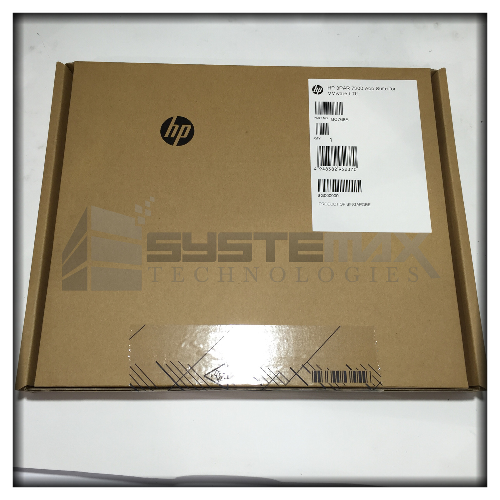 HP 3PAR 7200 Application Software Suite for VMware LTU License BC768A