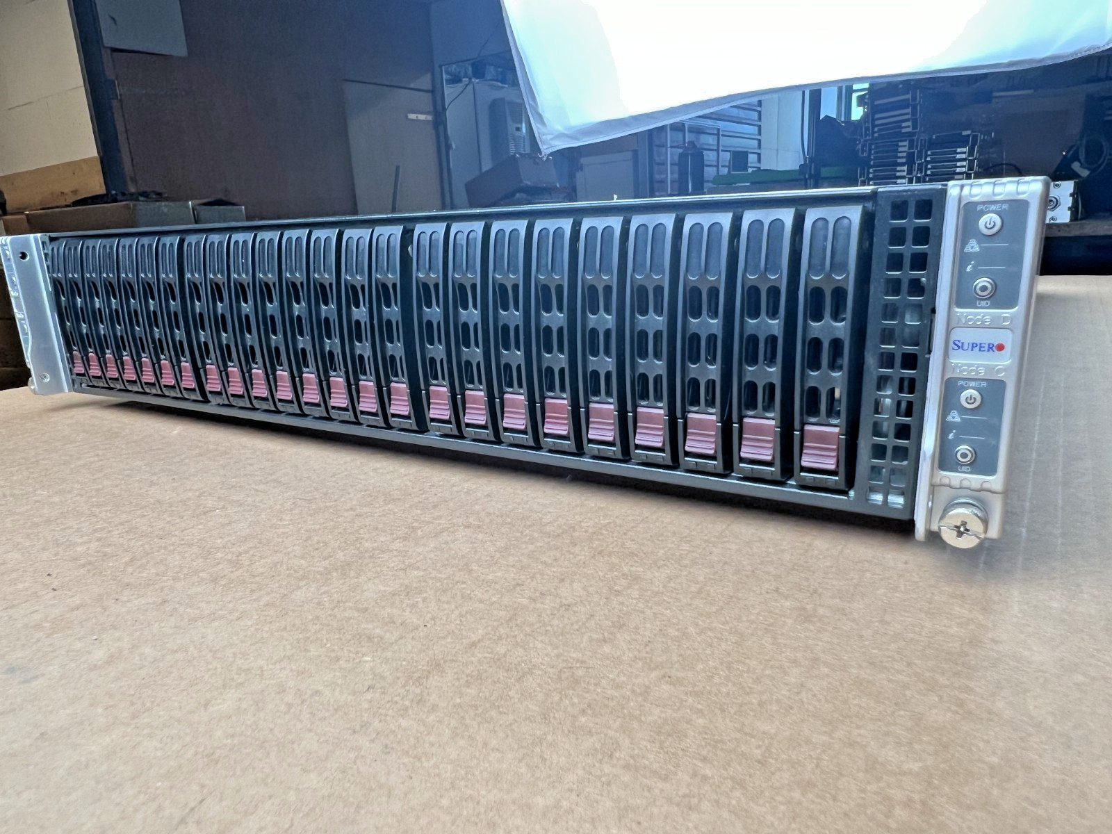 Supermicro 217-16 4x Node 24-Bay Server 512GB DDR3