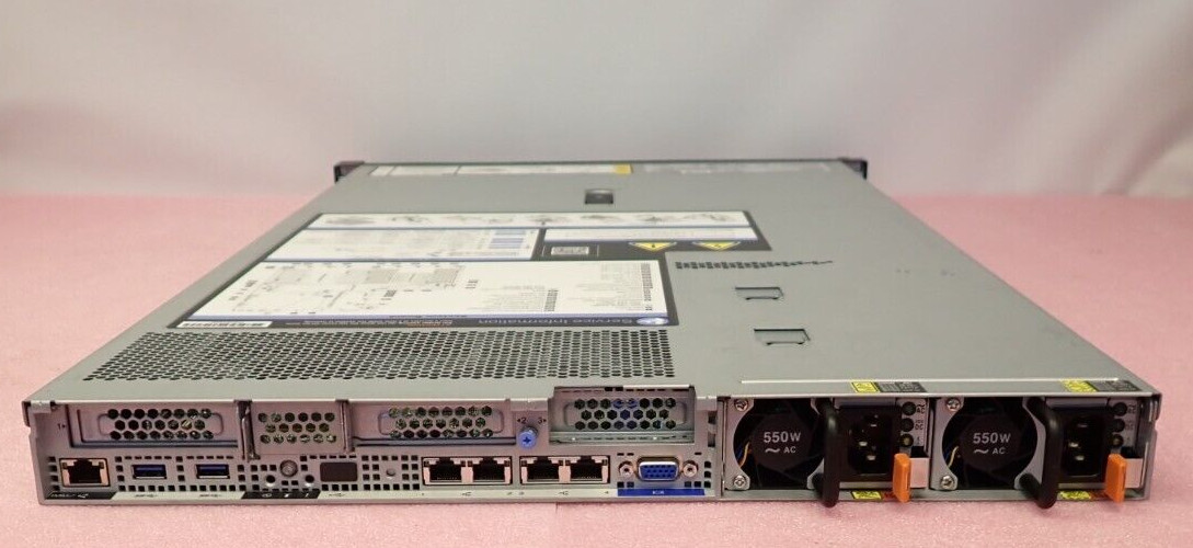 Lenovo System X3550 M5 6C E5-2603V4 32GB RAM 2x 600GB HDD 4-Bay Server 8869-AC1