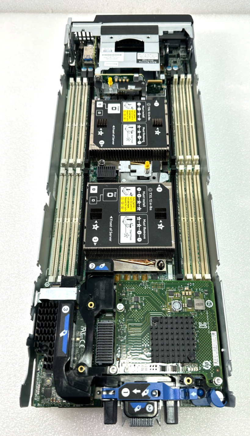 HP ProLiant BL460c Gen10 Barebones System P204i-b No RAM/HDD/CPU Blade Server 🚚