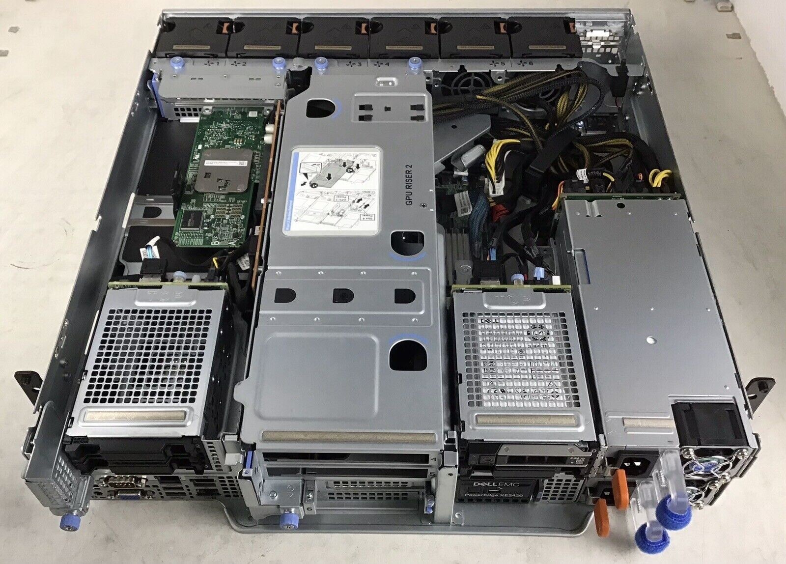 DELL XE2420 4SFF NVMe 2X 8153 XEON PLATINUM DDR4 10x 8GB 3200MHz H730P 2x 2000W
