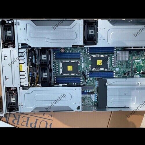 Supermicro SYS-2029GP-TR 6XGPU Server/2x Intel 6148 CPU/8X DDR4 32GB 2400MHz RAM