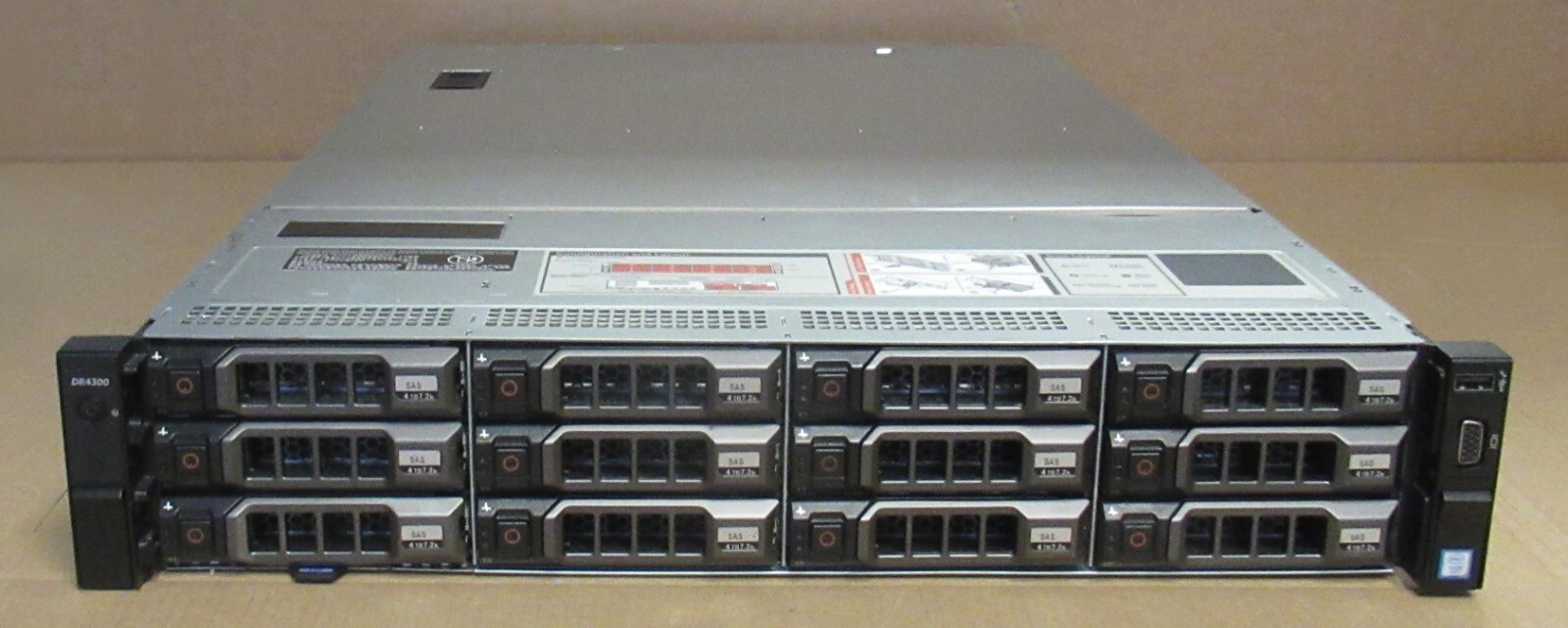 Dell DR4300 2x E5-2660v3 2.60Ghz 64GB RAM 48TB HDD 12x 3.5″ +2x 2.5″ Bay Server